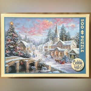 Cobble Hill “Christmas Village” 500 piece puzzle